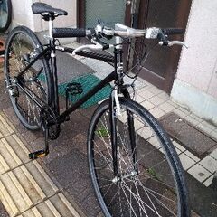 RESREVED 700c シティークロスバイク 6speed/ブラック