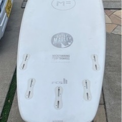 中古 サーフボード リトルマーレイ スポンジ 5.10 43L ミックファニング フルデッキ FCSリーシュフリーダム