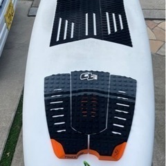 中古 サーフボード リトルマーレイ スポンジ 5.10 43L ミックファニング フルデッキ FCSリーシュフリーダム