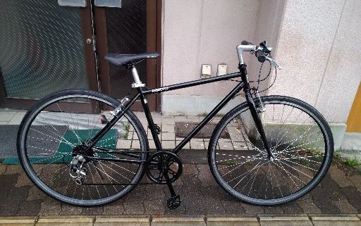 ADEL[アーデル]700c シティークロスバイク 6speed/ブラック