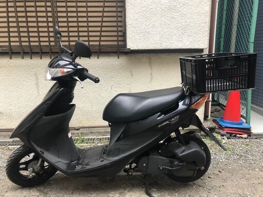 スズキ　アドレスV50G　黒　走行5422km
