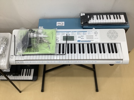 キーボード　CASIO LK-311 アダプター付