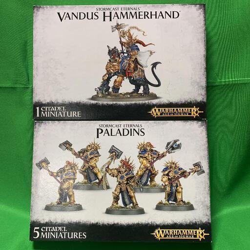 ウォーハンマー　Paladins＆Vandus Hammerhand　セットで
