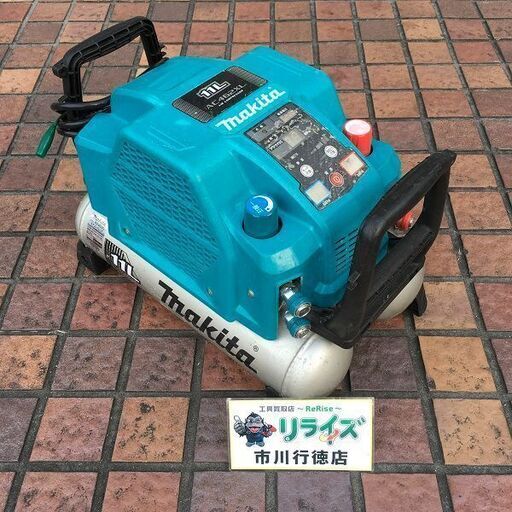 マキタ AC462XL 常高圧エア―コンプレッサー 11L 青【市川行徳店】【店頭取引限定】【中古】IT742NKC4XSX