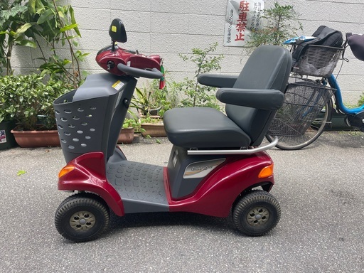 セニアカー（ET4D）2021年式・使用10Km以下・屋内保管 セニアカー