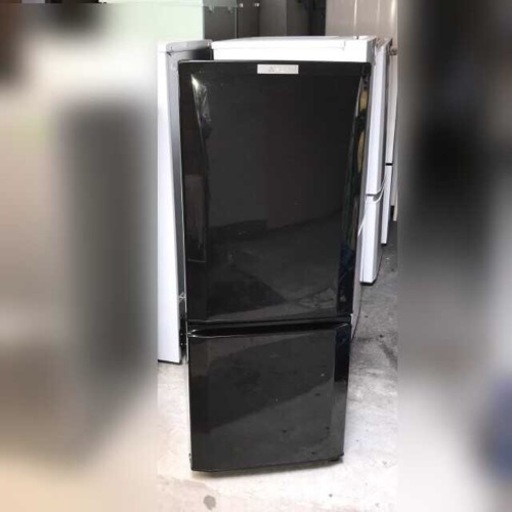 取引場所 南観音 2207-184 MITSUBISHI 146L冷凍冷蔵庫 MR-P15D-B 2019年製