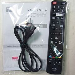 2019年製 TCL 高精細 4K UHD 43型 ハイビジョン液晶テレビ 43K601U W