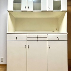 【ネット決済】壁面収納型テレビボード/食器棚