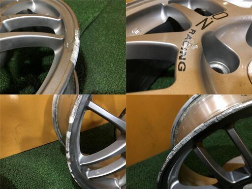 タイヤ、ホイール No.910 OZレーシング F1 ENKEI製 三菱 ランサー 