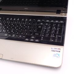 Wi-Fi有 NEC ノートパソコン PC-LS150JS1TG 金色 15.6型 中古良品 
