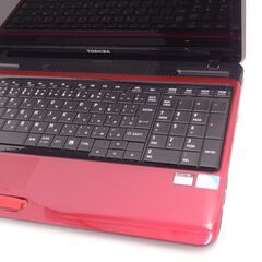Wi-Fi有 TOSHIBA ノートパソコン 東芝 T350/34BR レッド 中古美品 