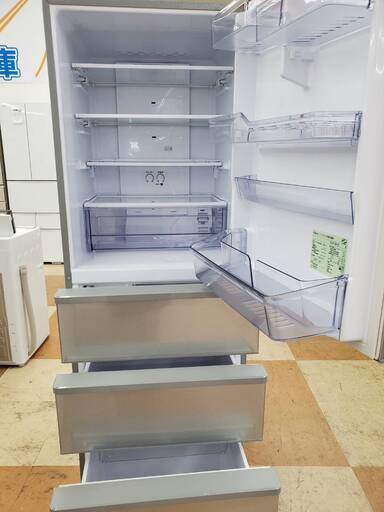 【大容量・21年製】㊼ アクア 355L 冷凍冷蔵庫 21年 【リサイクルモールみっけ柏店】