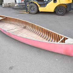 【ヤ取終了3/5】≪zy532≫NAVARRO/ナバロー カナディアン カヌー OTTER16 16フィート 外側強化プラスチック 内側合板木製 40703-06