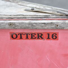 【ヤ取終了3/5】≪zy532≫NAVARRO/ナバロー カナディアン カヌー OTTER16 16フィート 外側強化プラスチック 内側合板木製 40703-06