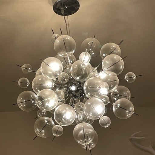 バブルシャンデリア　シルバー バブルシャンデリアLED12灯 シルバー（φ750mm） | EL JEWEL