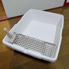 猫トイレ 固まる砂を使用するタイプ アイリスオーヤマSN-520