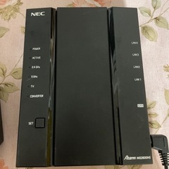 NEC PA-WG2600HS Wi-Fiルーター　最終処分