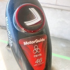 【取引中】マウントセット品　MotorGuide FW-FB 46 LBS THRUST 12V フットコン　エレキ船外機　動作確認済み