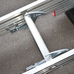 【ヤ取終了10/16】≪zy534≫『宮城 直接引取 歓迎』美品 ピカコーポレイション アルミ 3連 はしご/ハシゴ 3.95～8.71m エックス 3EX-90 高所 軽作業 40703-02