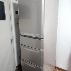 三菱 5ドア冷凍冷蔵庫 420L MR-B42X 2013年製【...