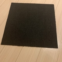 ニトリ　洗える・防炎タイルカーペット(ハーゲン DGY 50X50)