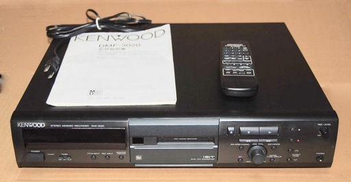 ●KENWOOD MDデッキ DMF-3020 使用浅い 取説・リモコン付属