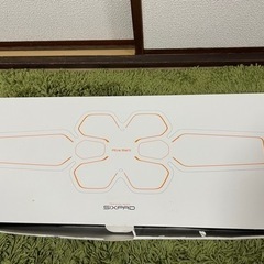 【ほぼ未使用】【美品】正規品シックスパッド SIXPAD アブズベルト ジェルシート 充電式　S/M/Lサイズ