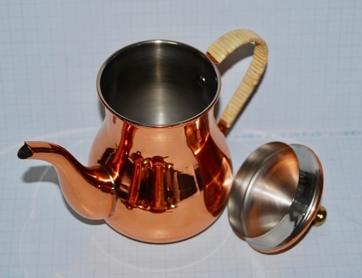 ●純銅 コーヒーセット 未使用保管品 COPPER100 コパー100 新光金属