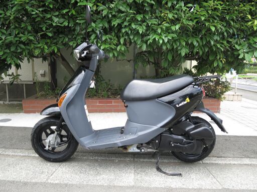 スズキ　レッツ4(インジェクション)　中古実動美車　バフ掛け済み　バッテリー新品交換済み　オイル交換渡し　ナンバー登録書類有① スズキ レッツ4(インジェクション) 中古実動美車 バフ掛け済み