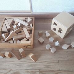【ネット決済】木のパズル　セット