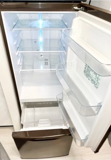 【美品】2ドア冷蔵庫　パナソニック　一人暮らし　 冷凍庫　NR-B175W-T
