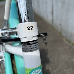 　女の子自転車　超美品　22インチ　地域以外相談可