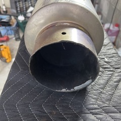 【ジャンク】フジツボ フルチタンマフラー Super Ti 軽量 適合不明 fd3s R34 BCNR33 R33 スカイラインGT-R マフラー FUJITSUBO 車検対応