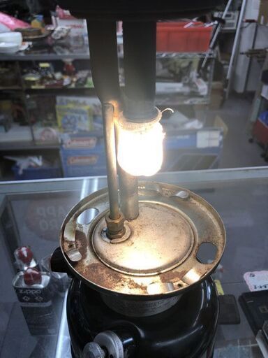 コールマン ワンマントル 286 ガソリンランタン ハードケース付き