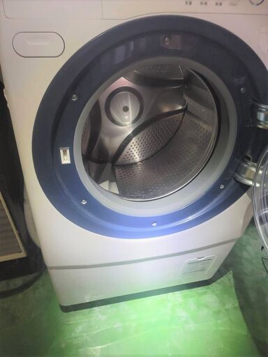 【SANYO】三洋 ドラム式洗濯乾燥機 洗濯9.0kg 乾燥6.0kg AWD-AQ380-R(W) 2010年製