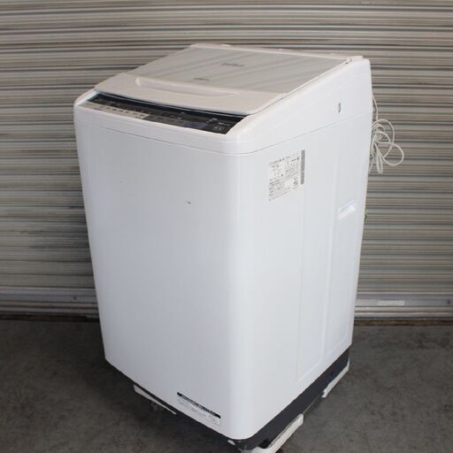T088) HITACHI 全自動洗濯機 BW-V70A 7kg 7.0kg ナイアガラすすぎ 縦型洗濯機 日立 2017年製