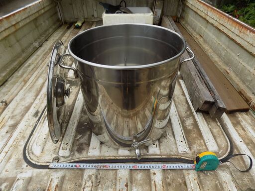 ビール　風飲料　自作　鍋　瓶　打栓器　一式