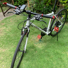 【美品】クロスバイク 21段変速 自転車 室内管理