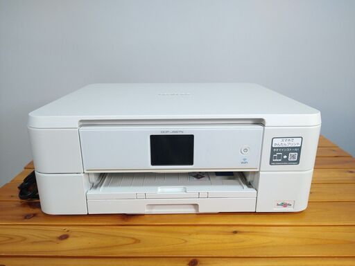 受付終了【1周年セール中】ブラザーDCP-J567N マニュアル箱付き　おまけのインク付属