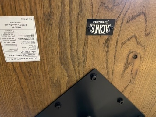 ACME Furniture アクメファニチャー GRANDVIEW CAFE TABLE LB グランド