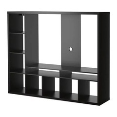 テレビ台　棚　IKEA ブラック　解体可能