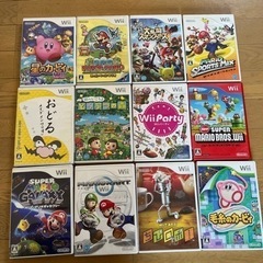 Wii ゲームソフト12作品セット