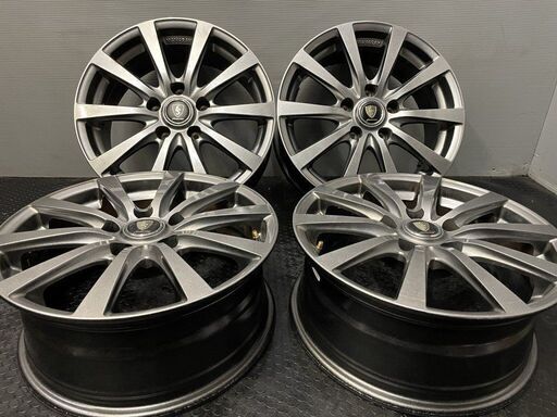 MANARAY SPORT FS マナレイスポーツ 社外ホイール 16インチ 4本 6.5J5HPCD114.3+38 アルファード ヴェルファイア等　(VHA360)クレジットカード QRコード決済可能