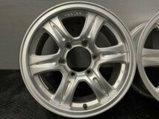 キラーフィールド16インチ7j-＋26　自家塗装品！ハイエース WEDSキーラーフィールド 16×7J+26 希少ブラックメッキ 4本