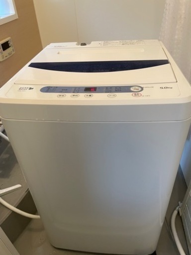 2017年製 5.0kg洗濯機 ヤマダ電機YWM-T50A1