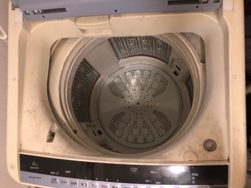 洗濯機BW-8WV_日立　2016年製