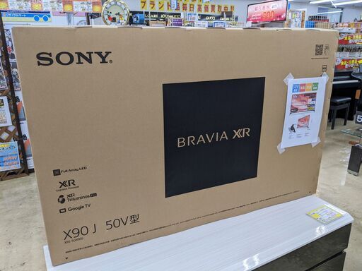 新品未使用　未開封　SONY XRJ-50X90J BRAVIA 液晶テレビ