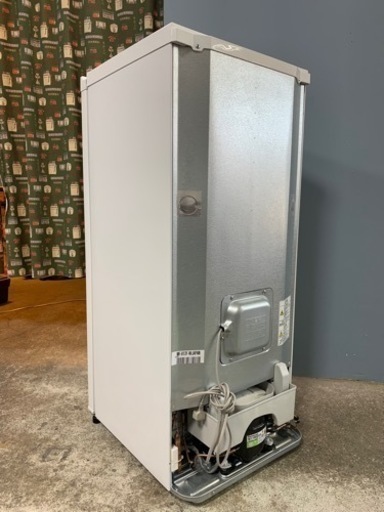 札幌市内配送無料 美品 21年製 三菱 121L 1ドア冷凍庫 MF-