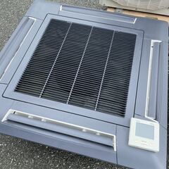 ☆中古品 MITSUBISHI 三菱重工 天井カセット4方向 ツインエアコン 5馬力 2016年 FDTVP714AG（内機）FDCVP1404HAG（外機）リモコン付き