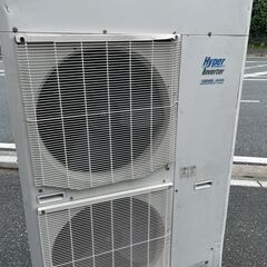 ☆中古品 MITSUBISHI 三菱重工 天井カセット4方向 ツインエアコン 5馬力 2016年 FDTVP714AG（内機）FDCVP1404HAG（外機）リモコン付き